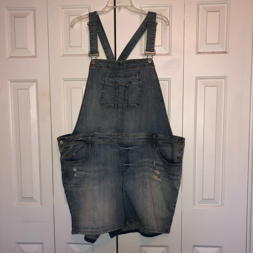 Denim Overalls